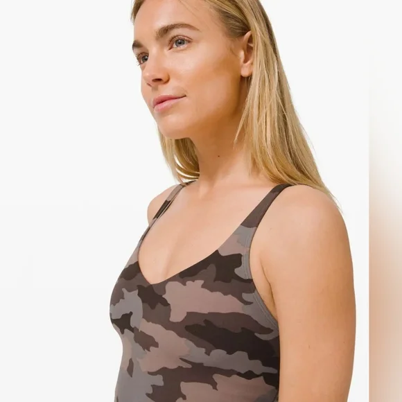 Lululemon Align™ Tank Size 6 Heritage 365 Camo Dusty Bronze Multi - Picture 8 of 8